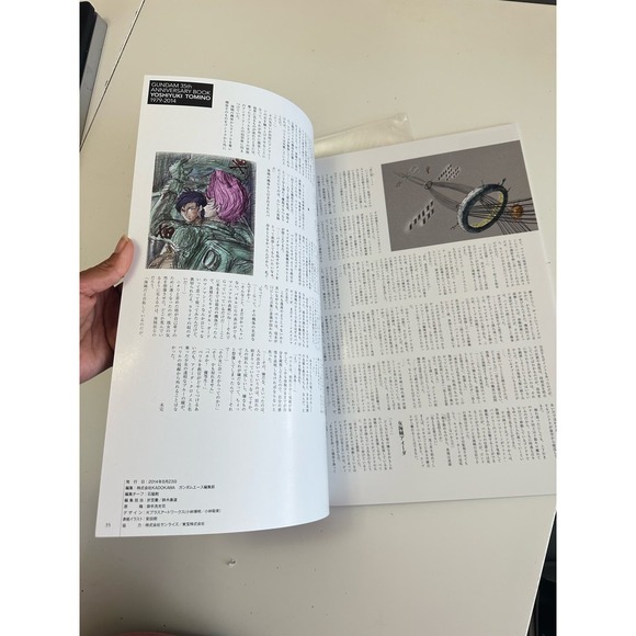 Gundam 35th Anniversary Book Yoshiyuki Tomino 1979-2014 Japanese anime manga - Picture 12 of 12